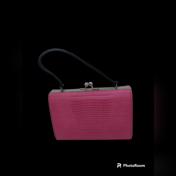 Unbranded Pink Textured Small Handbag - Picture 2 of 8